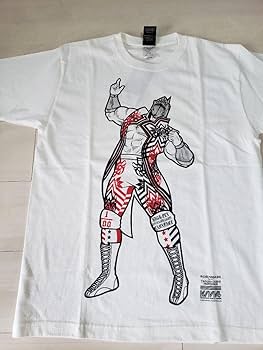 Amazon.co.jp: 棚橋弘至ロビンマスクTシャツ(サイン色紙付き